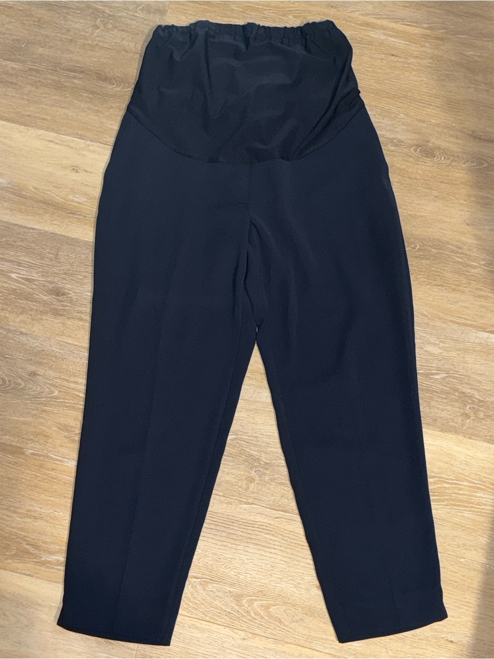 J Crew Navy Maternity Tapered Pants